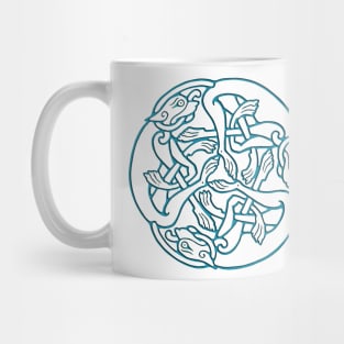 Celtic Dogs Book of Kells Mug